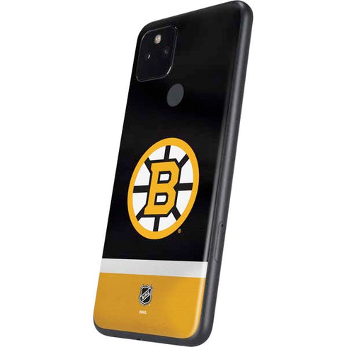 NHL Boston Bruins Jersey Google Pixel 5a Skin
